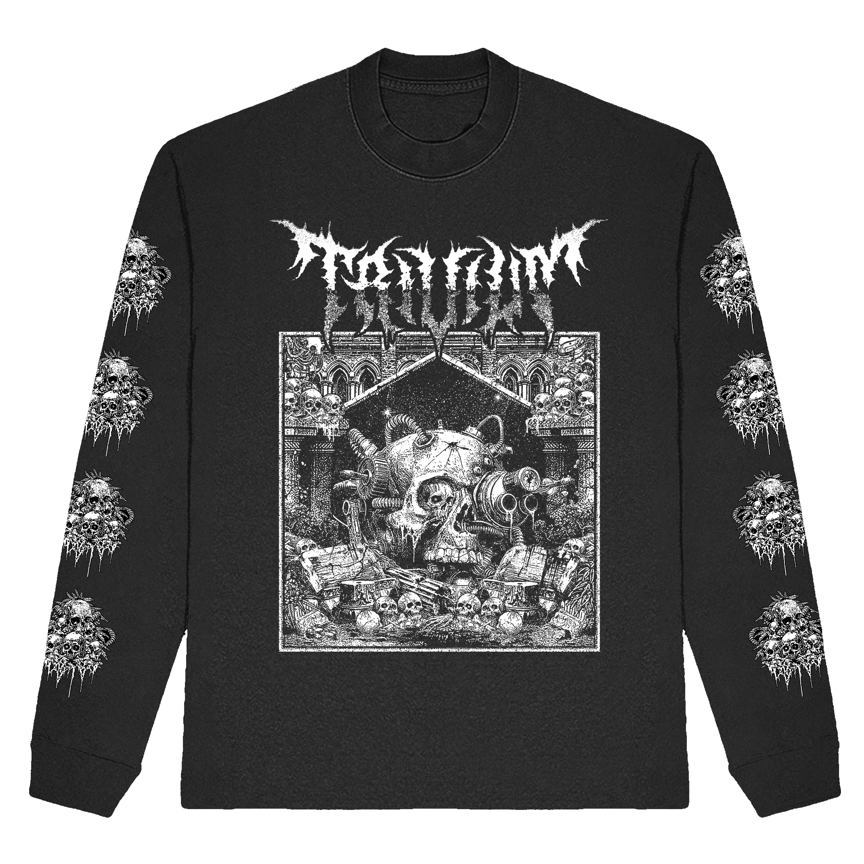 SKULL LONG SLEEVE TEE – Trivium