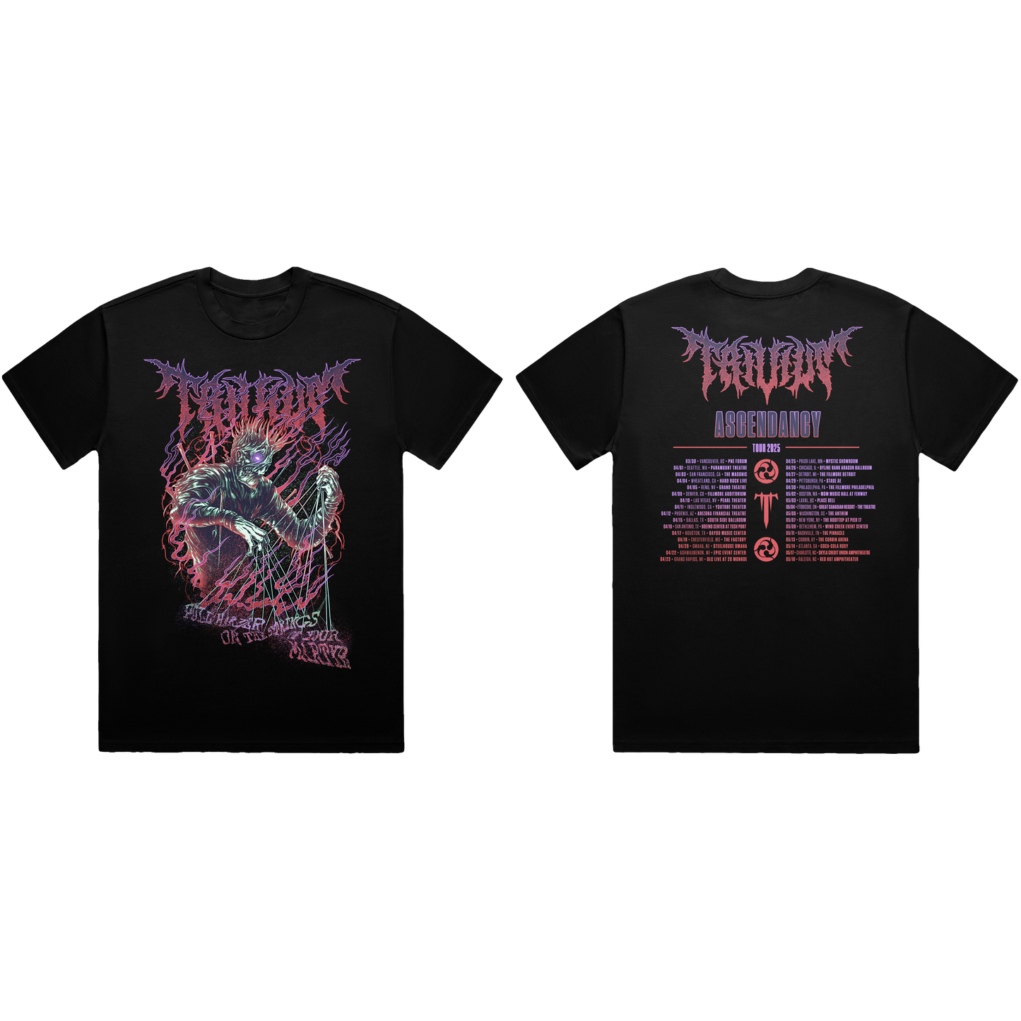 String Martyr 2025 Tour T-Shirt