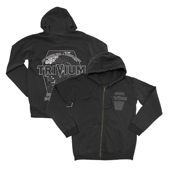 No Gods Zip Up Hoodie