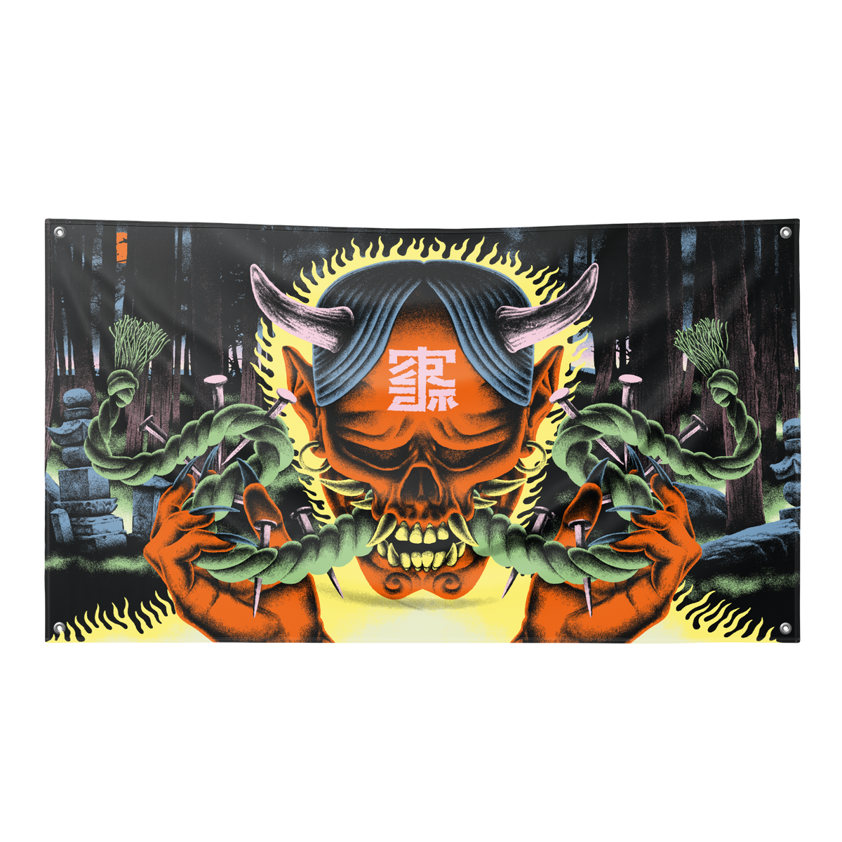 CITG Oni 3x5 Wall Flag