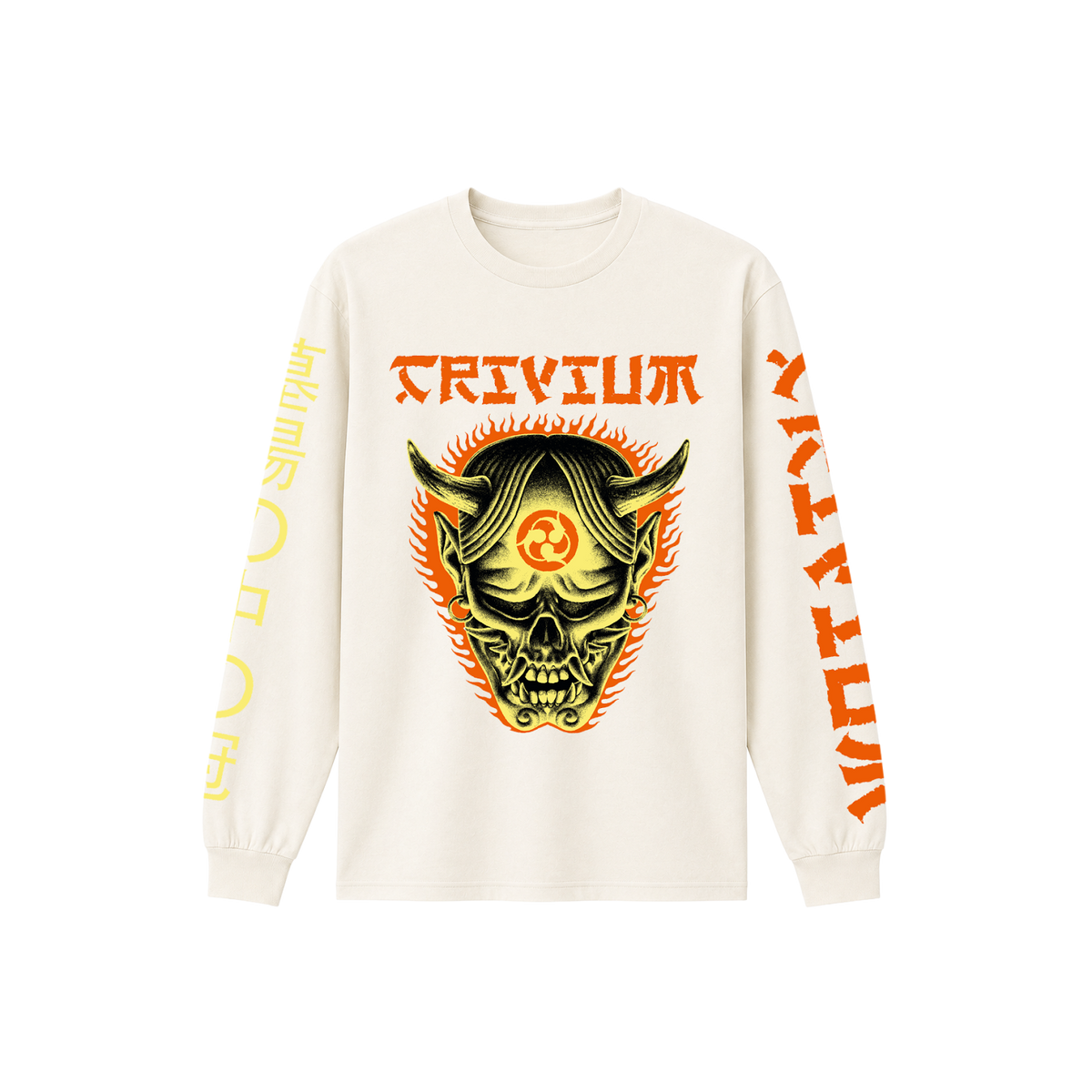 CITG Oni White Long Sleeve Shirt