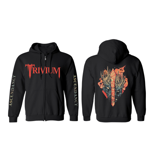 Ascendancy Logo Zip Up Hoodie