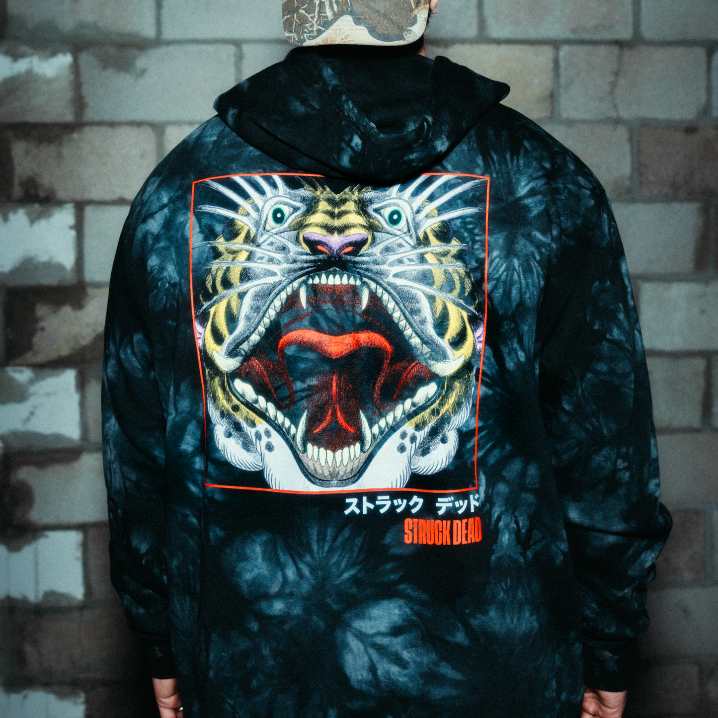 Struck Dead Tie Dye Hoodie