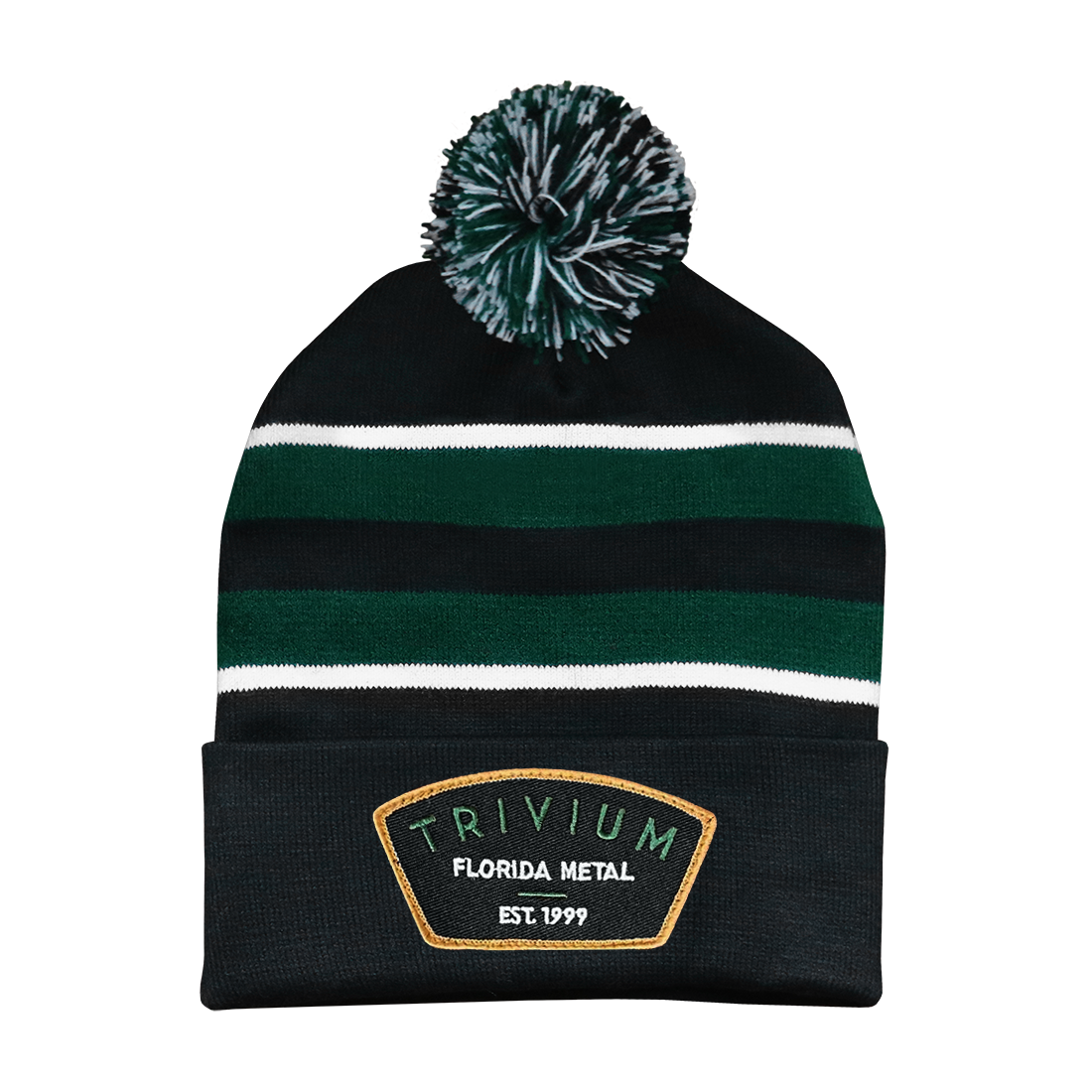 Florida Metal Pom Beanie