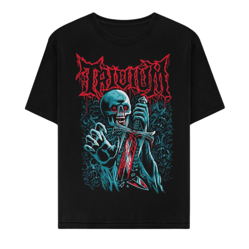 Skeleton Emblem Tee (L)