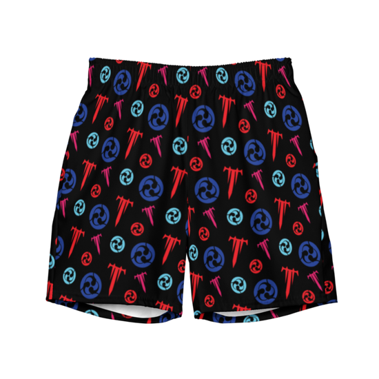 Black Logo Swim Trunks Black Logo Swim Trunks