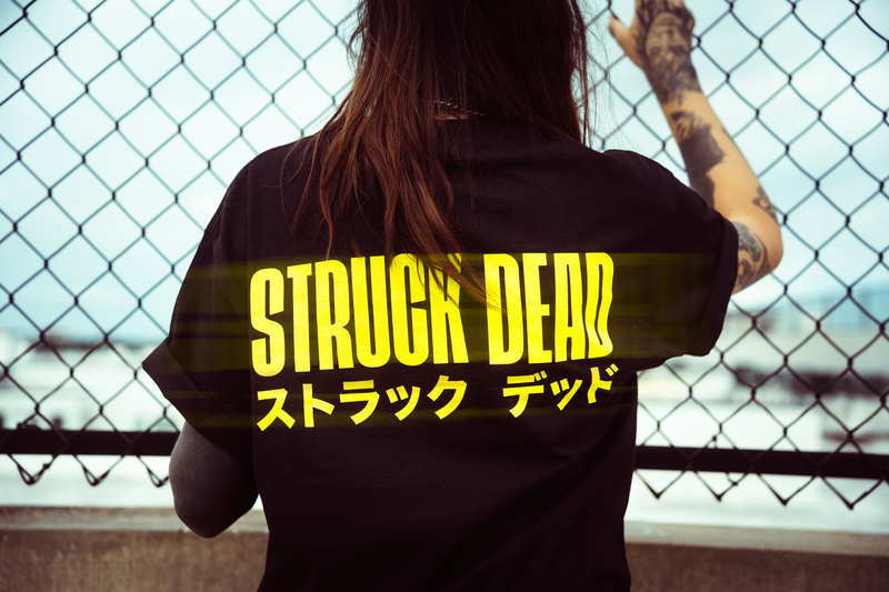 Struck Dead Black T-Shirt