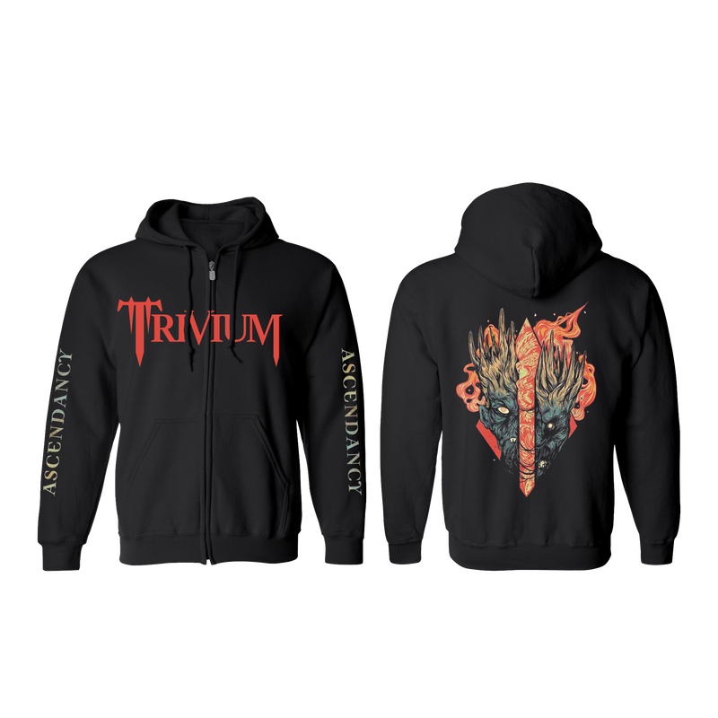 Ascendancy Logo Zip Up Hoodie