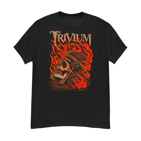 Flaming Skull T-Shirt
