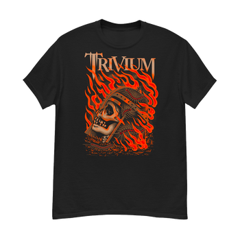 Flaming Skull T-Shirt