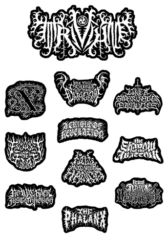 Slam Logo Sticker Sheet