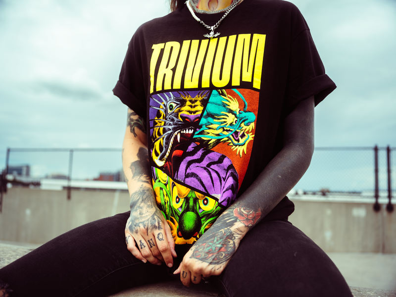Struck Dead Black T-Shirt
