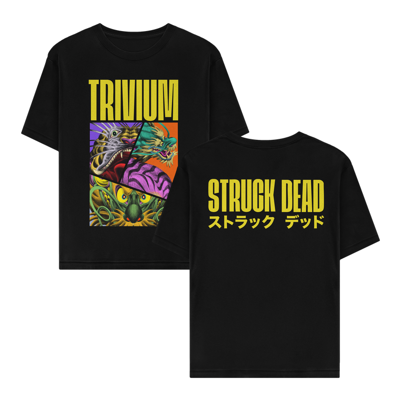 Struck Dead Black T-Shirt