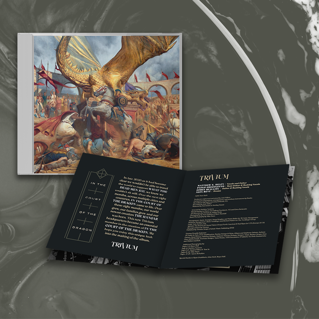 In The Court Of The Dragon CD with Expanded Booklet Trivium Official